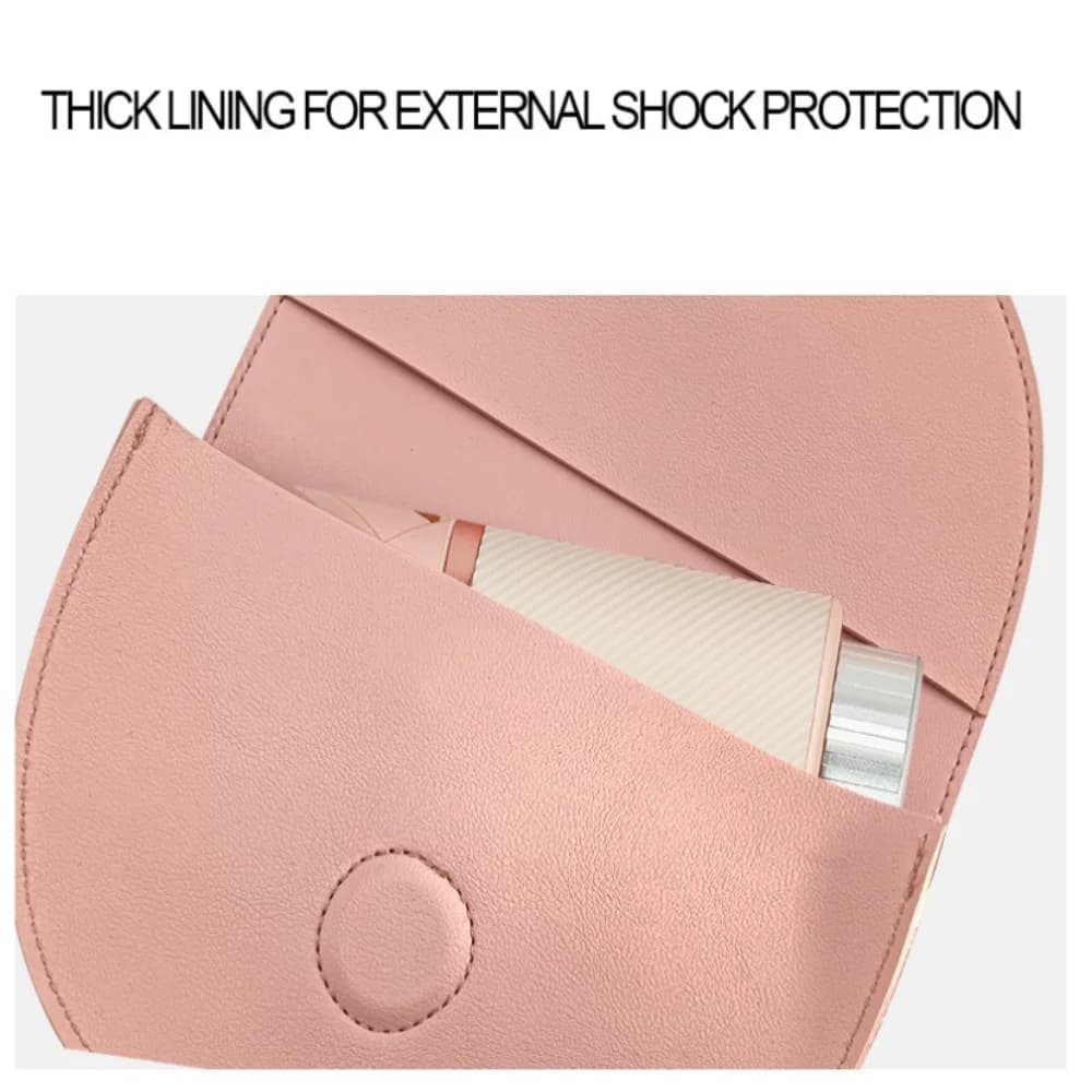 Borsa da Golf per Telemetro in Pelle PU con Cintura, Custodia per Telemetro da Golf, Porta Palline, Accessorio Moda per Golf