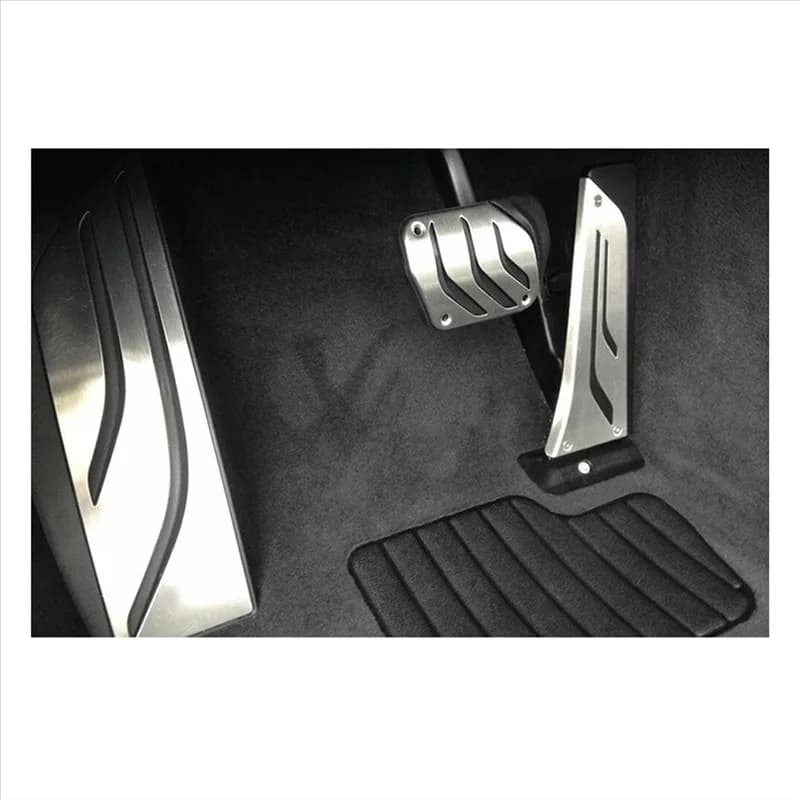 Kit copertura pedale freno a gas RHD per BMW 1 2 3 4 5 7 Serie X3 X4 X5 X6 F30 F10 E39 E90 E60 Pedale poggiapiedi auto