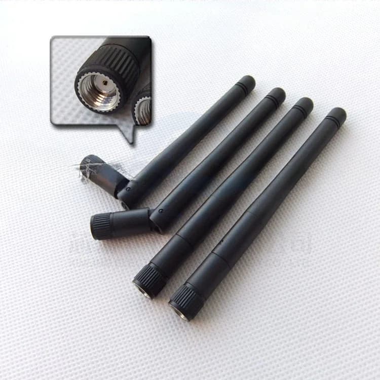 Router 2.4G wifi Bluetooth ZigBee antenna SMA ago interno foro interno antenna pieghevole da 90 gradi esterna
