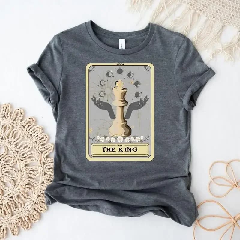 The King Tarot Card T Shirt