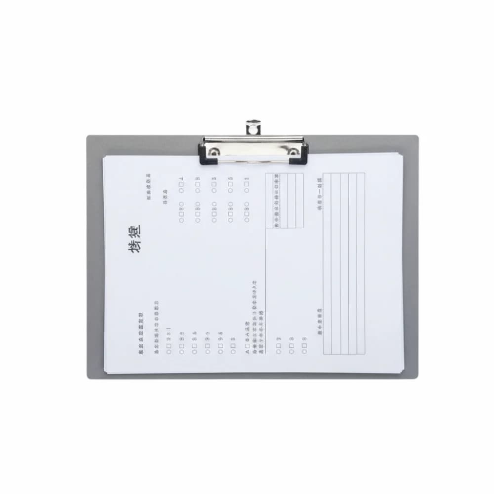 Organizer impermeabile per documenti formato A4, portatile, con blocco per appunti, per uso in ufficio, per organizzare fogli di test e appunti.