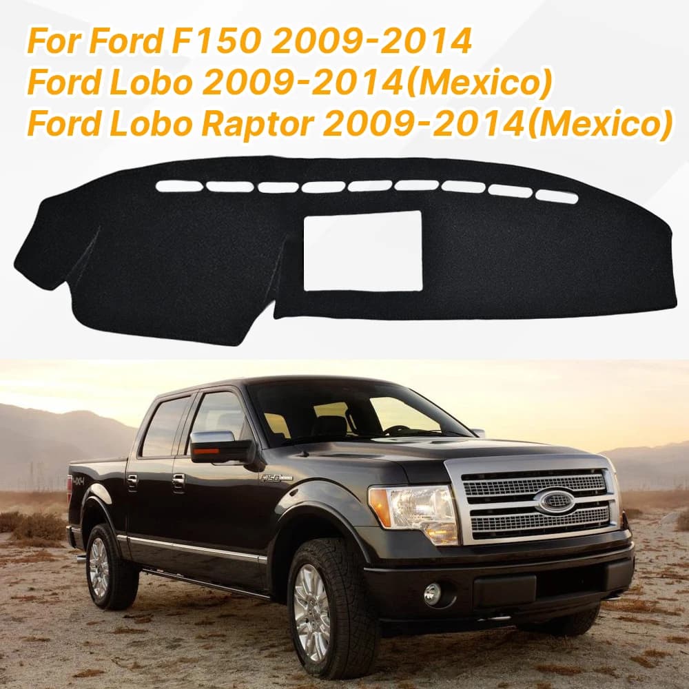For Ford F-150 F150 2009 2010 2011 2012 2013 2013 2014 Lobo Raptor Car Dashboard Covers Sunguard Accessories