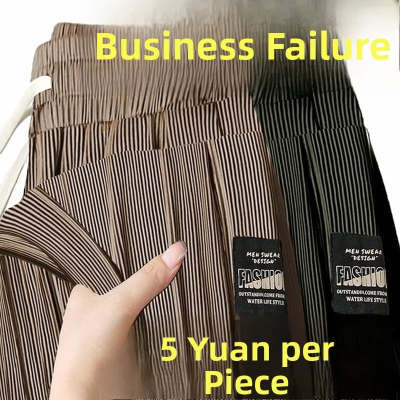 Cheap Workwear Pants for Construction Sites Wear Resistant Dirtproof Summer Loose Straight Leg Work Sports Long Trousers