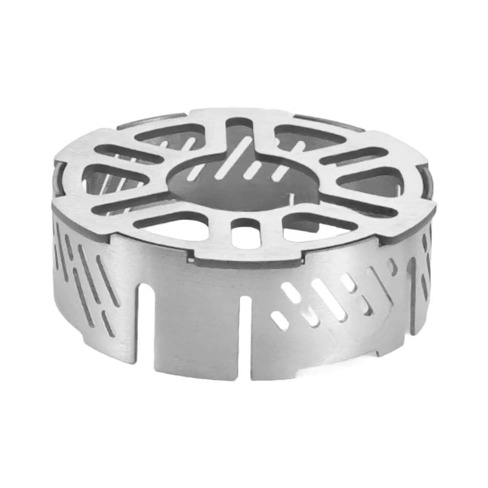 Stainless Steel Wind Shield Ring for Camping Stoves Engineered for Durability Stability and Efficient For Outdoor Cooking
