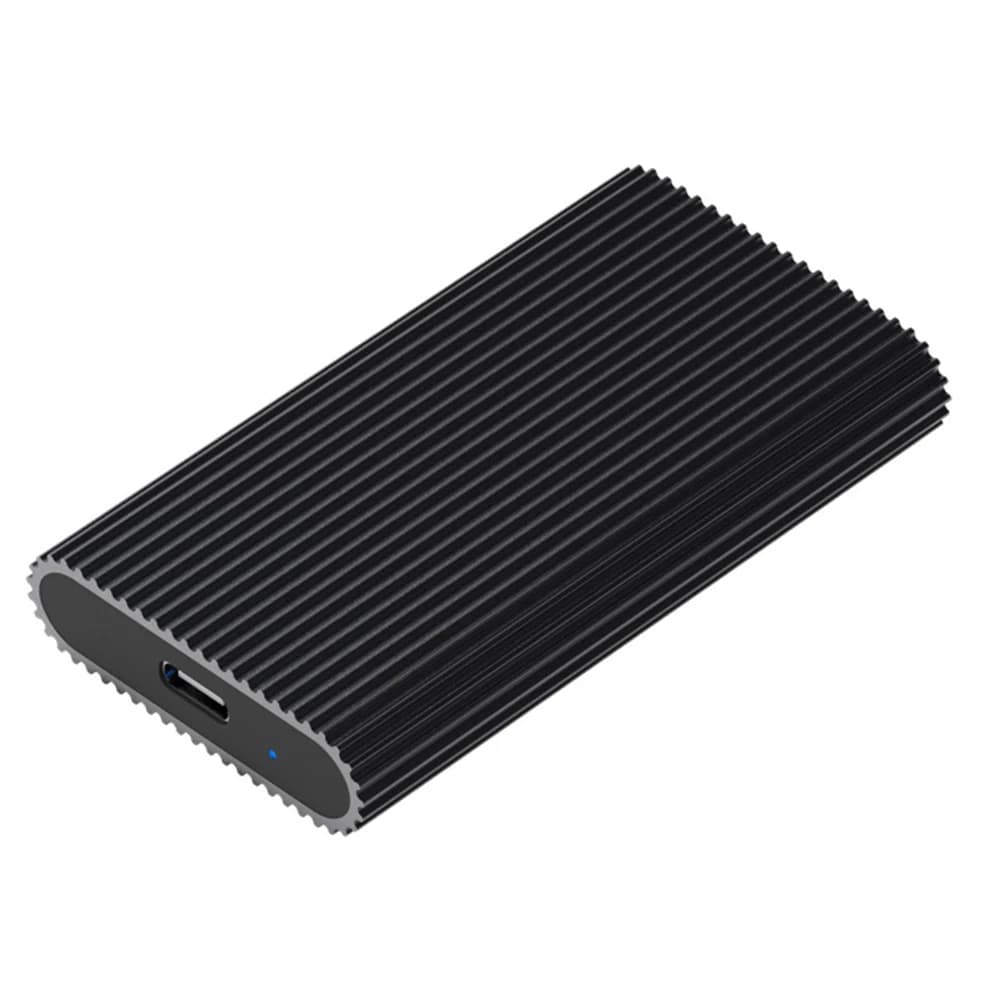 Adattatore USB 3.1 portatile di tipo C scatola SSD MSATA custodia per unità a stato solido custodia per unità a stato solido Mobile esterna