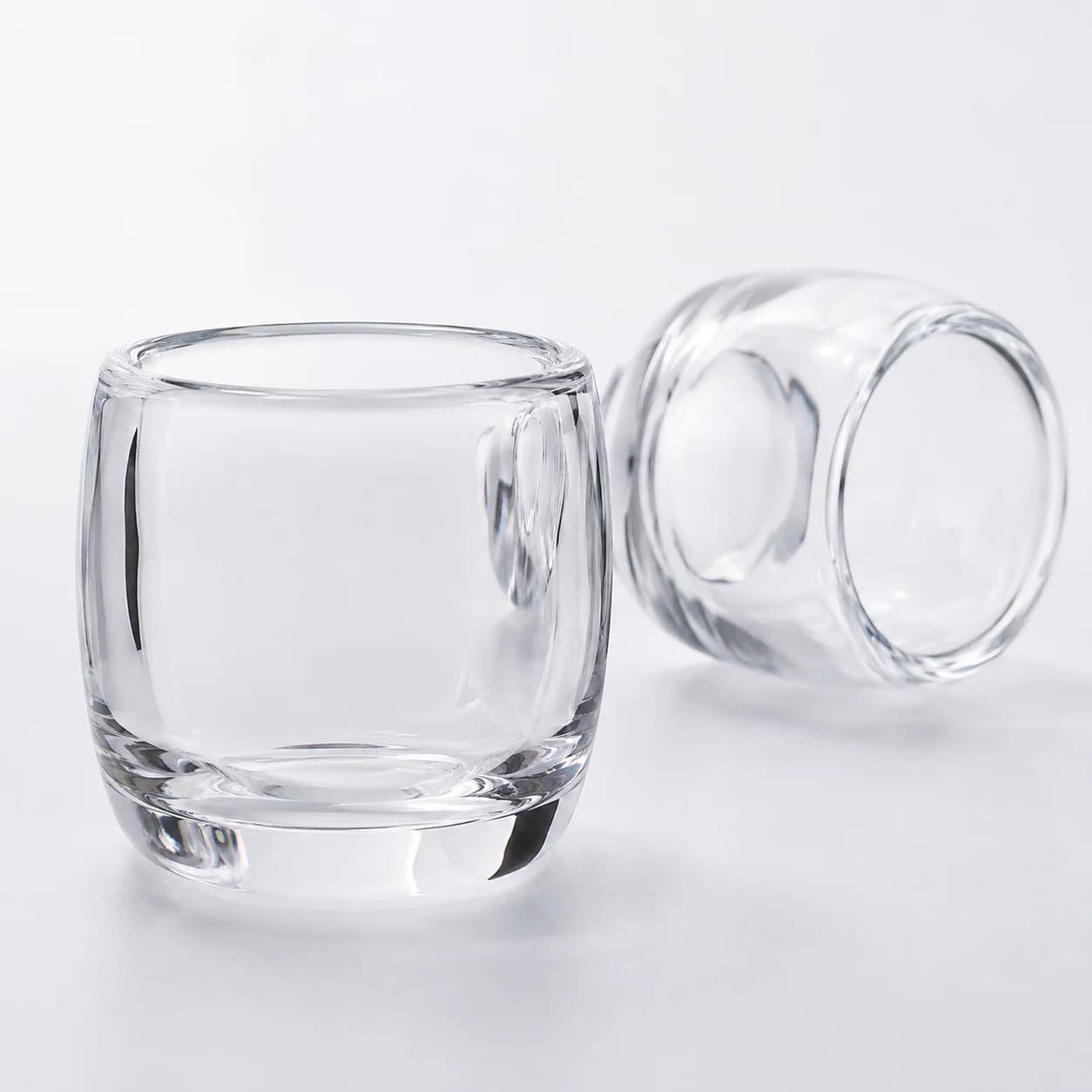 80ml Crystal Glass Tea Cup Thickened Wine Cup Transparent Master Cup Wholesale Cups Single Tea Set Glass Cups Gifts for Wedding