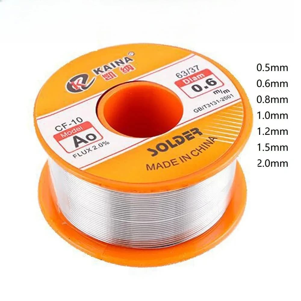 Tin welding wire with high purity resin core 0.5 0.6 0.8 1.0 1.2 1.5 2.0mm, wire coil/tube for welding with clean resin flux