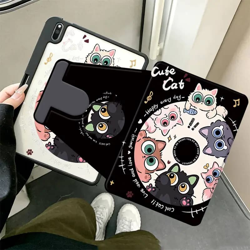 Rotating Stand Tablet Cover for Huawei 11.5 11.5S Huawei mini 8.8 Pro 13.2 Honor X9/X9A 11.5 Honor X8 X9 Pro Matepad SE 11