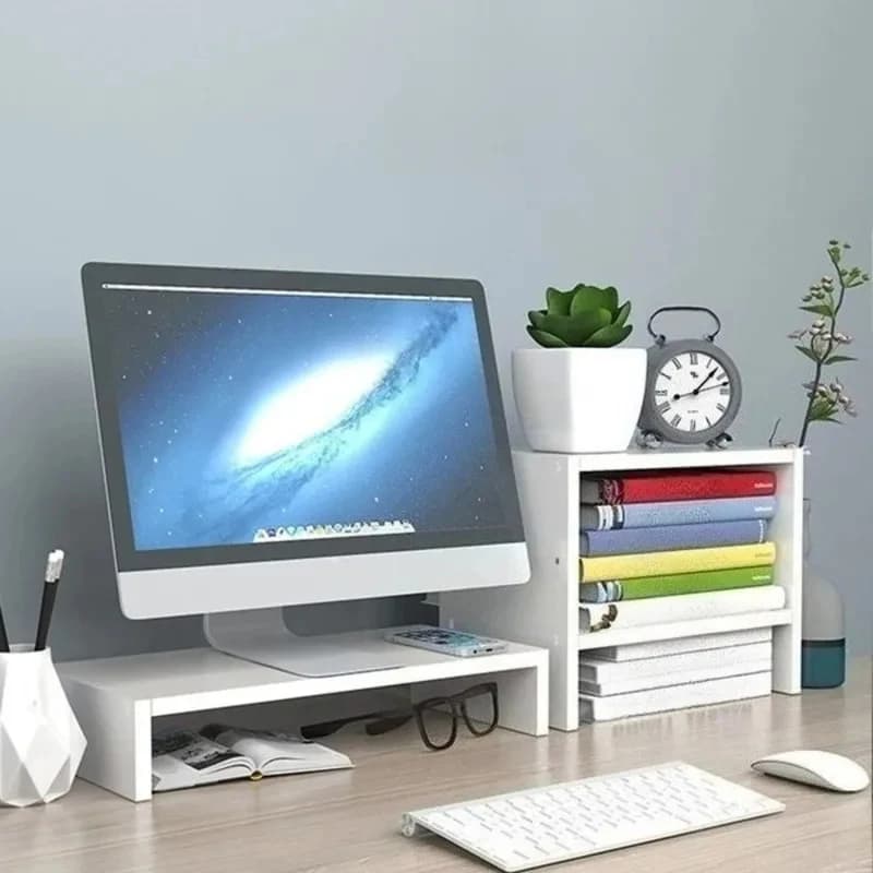 Desktop Computer Height-Increasing Stand,Office Desktop Storage Rack,Desktop Monitor Raising Stand,Base Height-Increasing Stand
