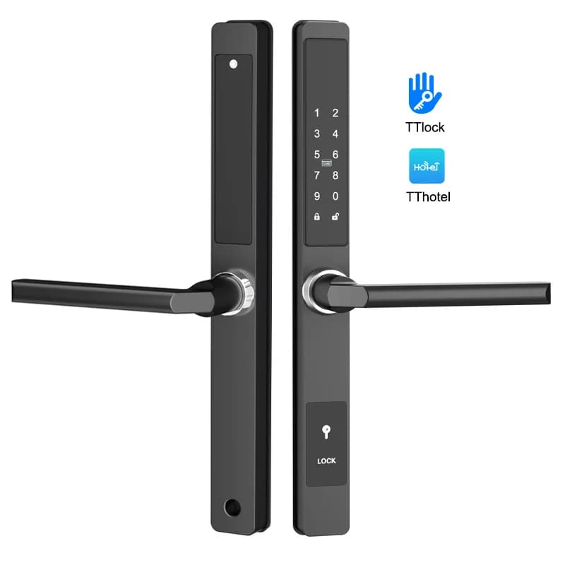 Serratura intelligente impermeabile Serratura elettronica digitale TTlock/TThotel APP Password Card Serratura scorrevole in alluminio