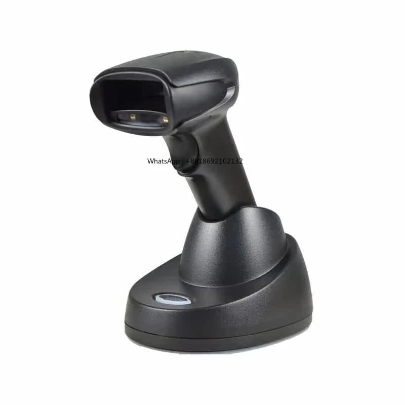 Industrial Scanning Gun 1950GHD 2D Scanning Gun Metal Laser Engraving 1952g Wireless Bar Gun