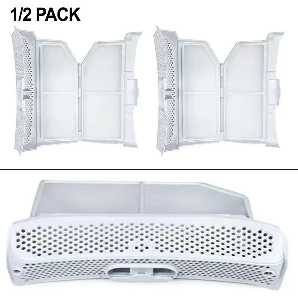 Setaccio per filtro pelucchi compatibile con Bosch/Siemens/Asciugatrici 752387 IQ500 IQ700 Trappola per lanugine in plastica bianca di classe extra ISen-soric