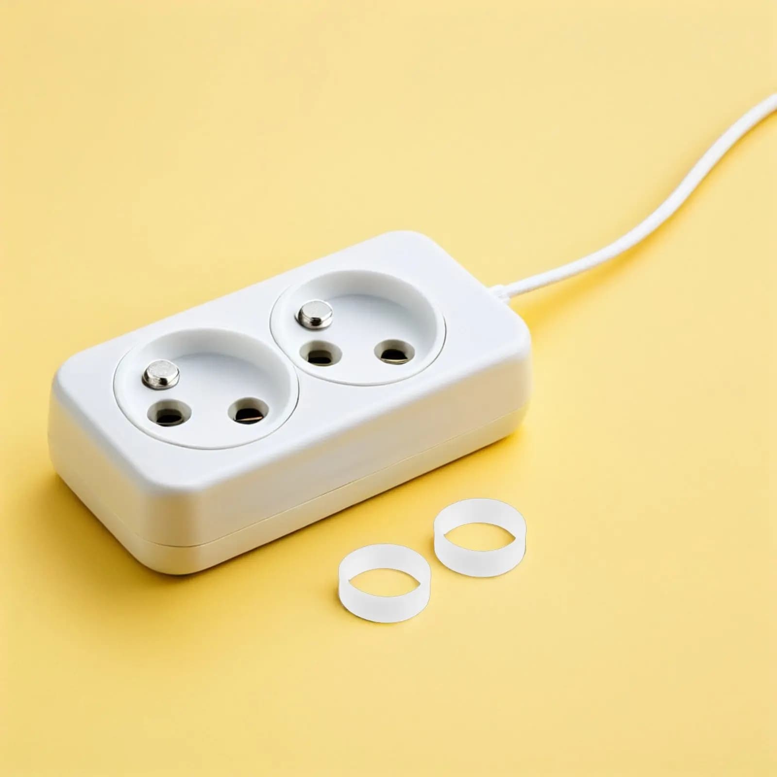 1000 Pezzi Fascette Organizzatrici per Cavi in Silicone Elastico Nere 15x5x1mm Riutilizzabili per Gestione Cavi Casa Ufficio Dati Alimentazione
