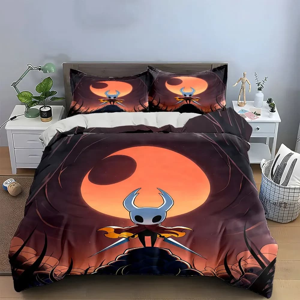 Set di poster con personaggi del gioco, set di biancheria da letto con copripiumino morbido e confortevole, include 1 copripiumino e 2 federe, regalo