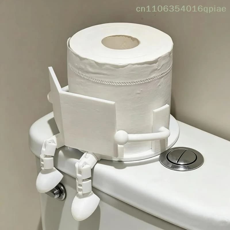 3D Printed Tissue Holder Kitchen And Bathroom Toilet Paper Holder Tissue Roll Paper Dispenser Bathroom Decor Accessories