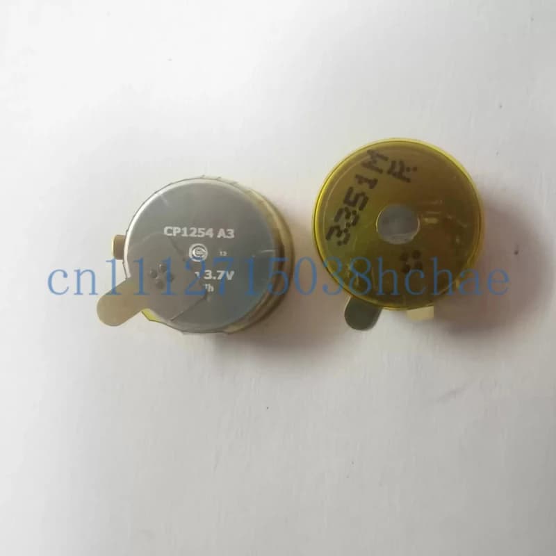 2 batterie ricaricabili CP1254 1254 3.7V A3 per auricolari sportivi Bose, cuffie Bluetooth wireless