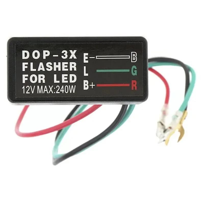 【SURPISE】Relè lampeggiante universale a 3 pin per indicatori di direzione a LED per auto e moto
