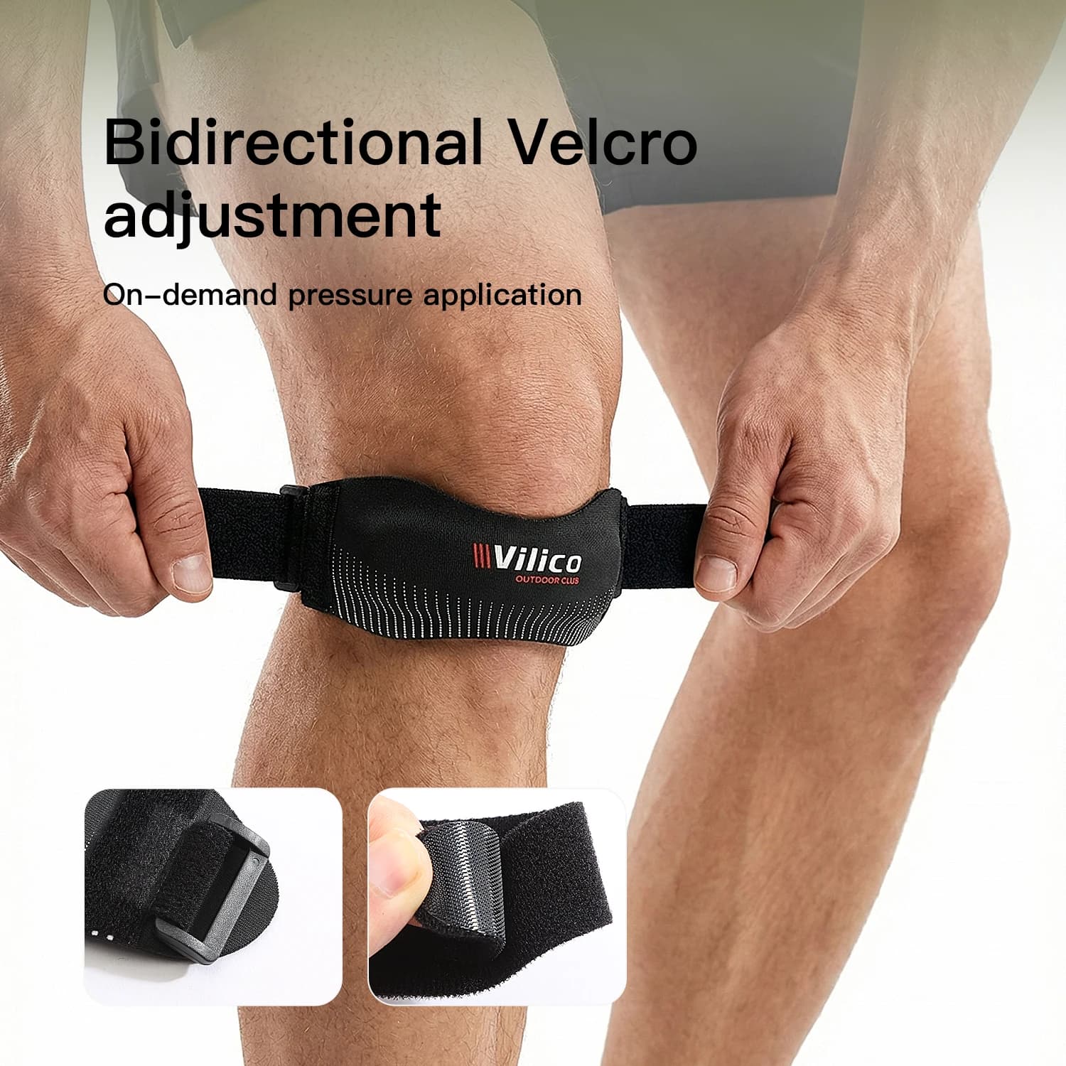 1 Pezzo Ginocchiera in Rame per Sollievo dal Dolore da Artrite - Ginocchiera a Compressione in Rame per Dolore al Ginocchio, per Sport e Alleviamento del Dolore al Ginocchio
