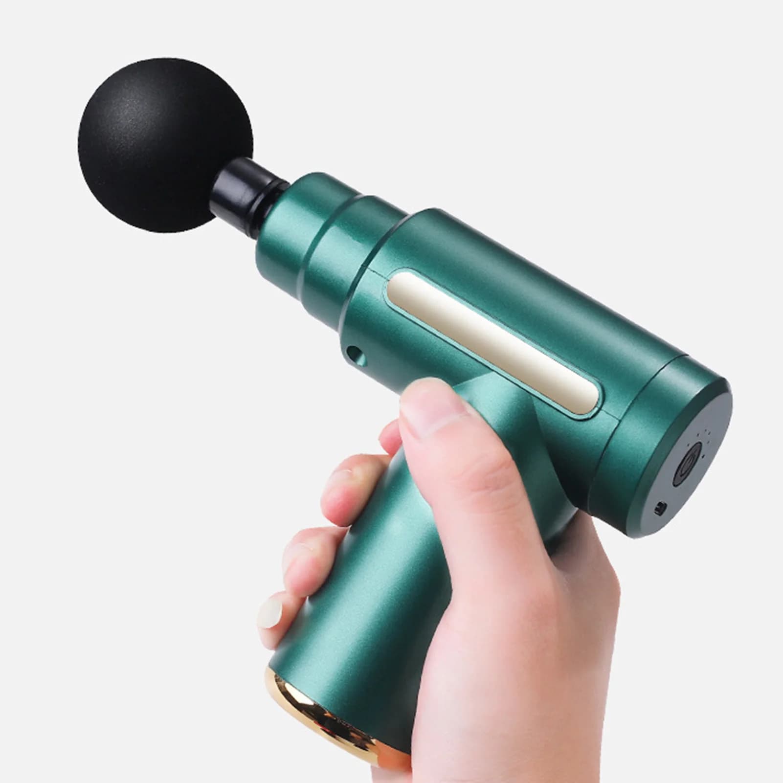 Mini Bandage Massage Gun Muscle Massage Gun with 4 accessories to relieve pain and recovery of athletes