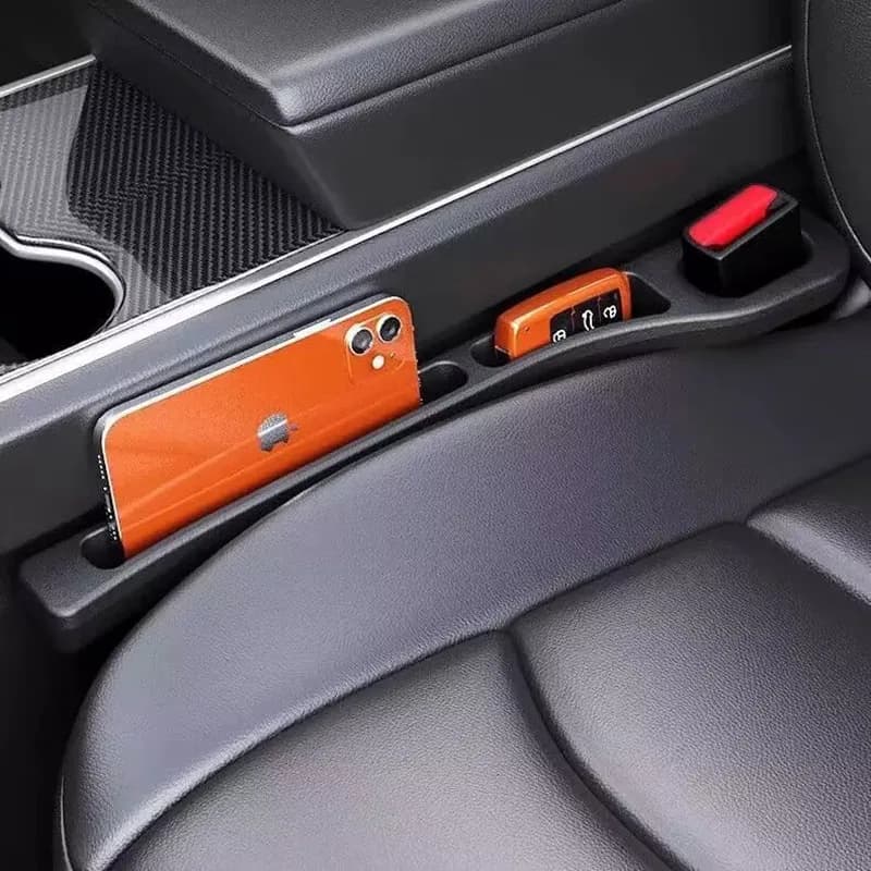 Universale PU Seggiolino Auto Gap Stuff Cucitura Laterale Auto Gap Filler A Tenuta Sedile Gap Storage Organizer Accessori Interni Auto
