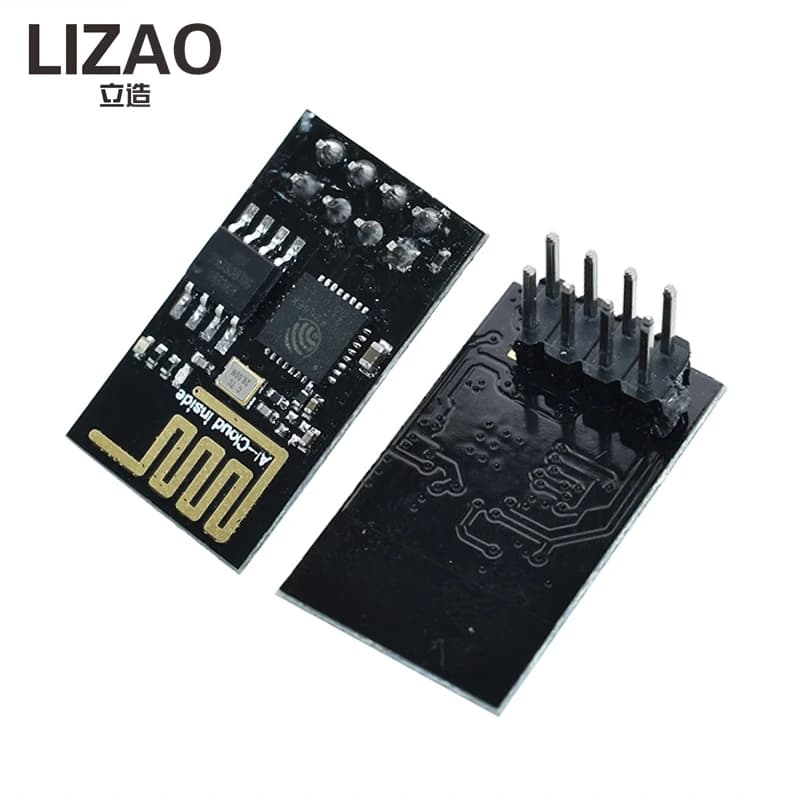Modulo WiFi LIZAO ESP8266 ESP-01S, Scheda Wireless Seriale ESP-01 Aggiornata, Modulo di Controllo IoT per Casa Intelligente