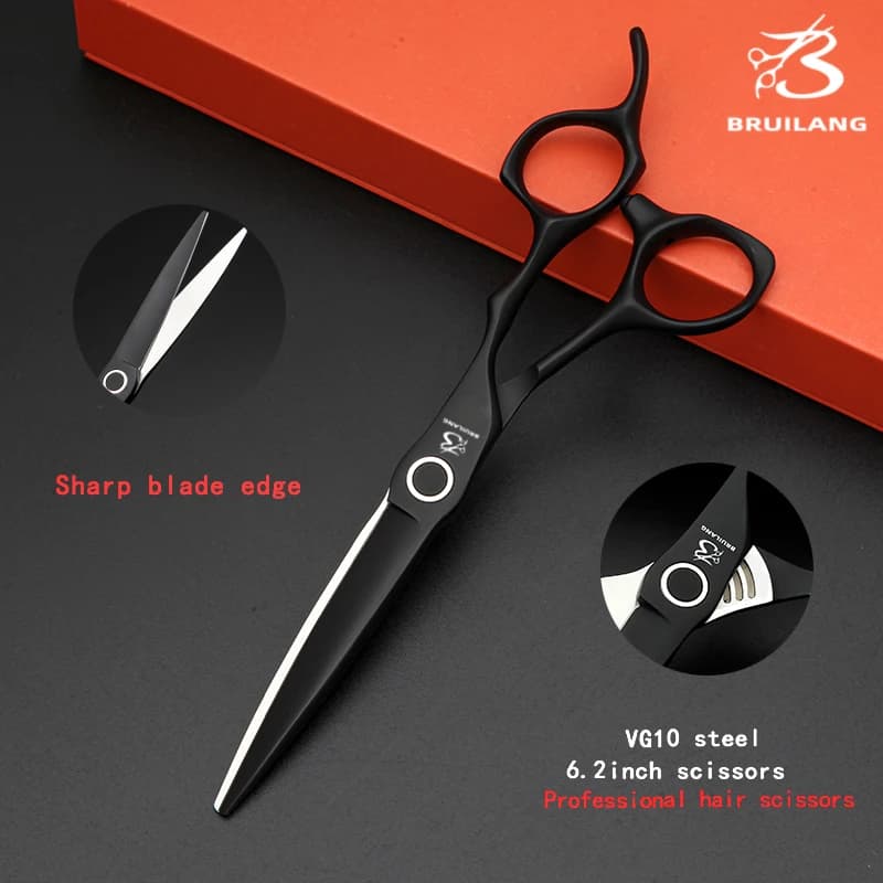 Hairdressing tools,VG10 steel hair clippers, thinning shears,5.5-5.75-6.0-6.2-6.5 inch set, Professional hairdressing scissors