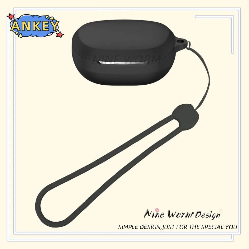 Per Edifier NeoBuds Custodia planare Custodia protettiva per auricolari Auricolari Bluetooth wireless in morbido silicone anticaduta che trasporta