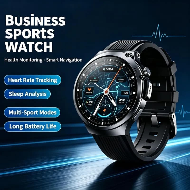 Universal VP30 4G Full Netcom Smartwatch Built-in GPS Real Time Heart Rate Tracking Bluetooth Photo Capture