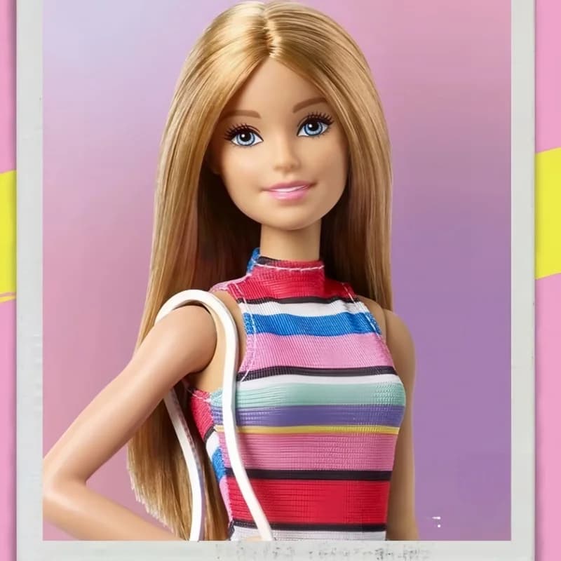 Autentico set di giocattoli da viaggio Barbie Mabuli, regalo di compleanno per ragazze, giochi di finzione per bambini, collezione di bambole creative e divertenti