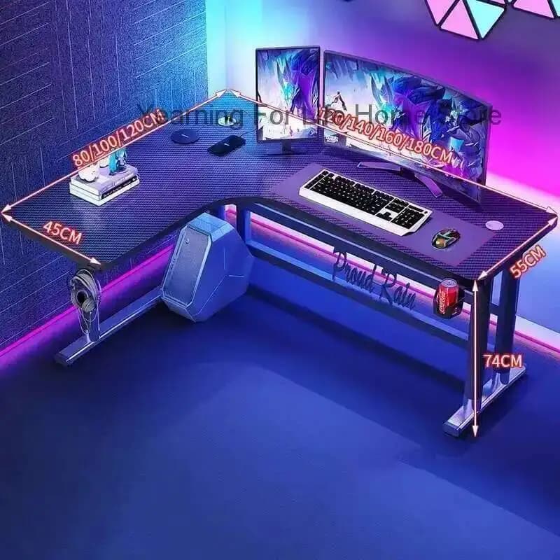 Gaming Computer Monitor Pad Mouse Desks Storage Stand Office Organizers Table Pc Keyboard Mesas De Computador Home Furniture