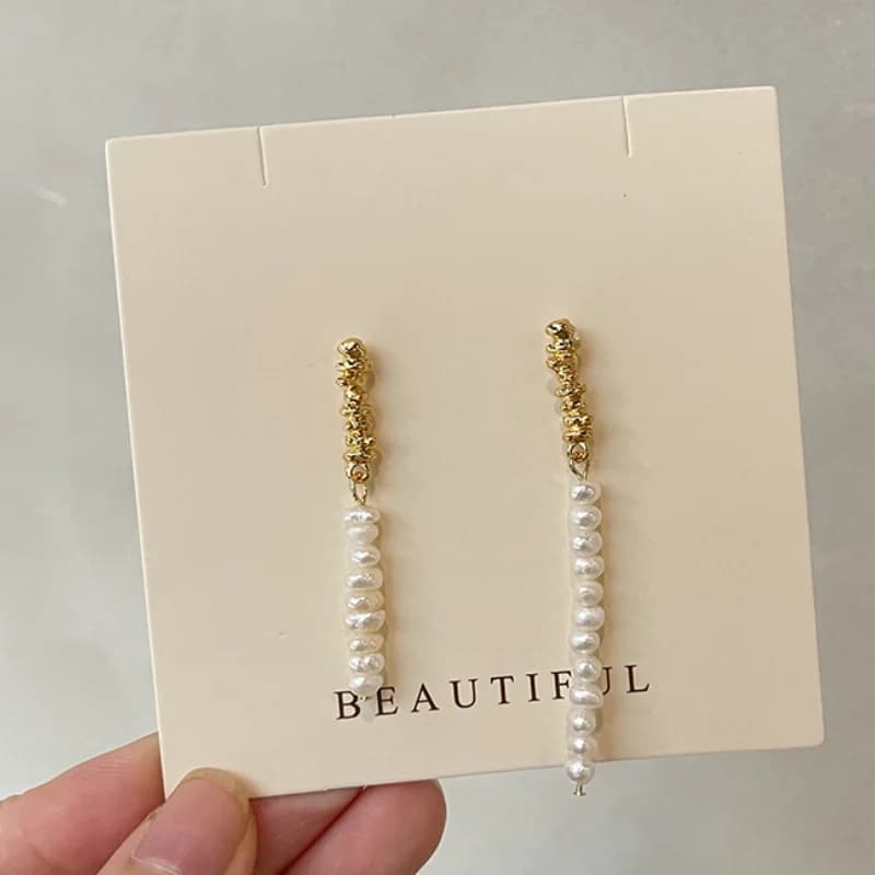 Custom Logo Necklace Cards 8x8cm 100piece Earring Stud Jewelry 400gsm Paper Display Holder Card