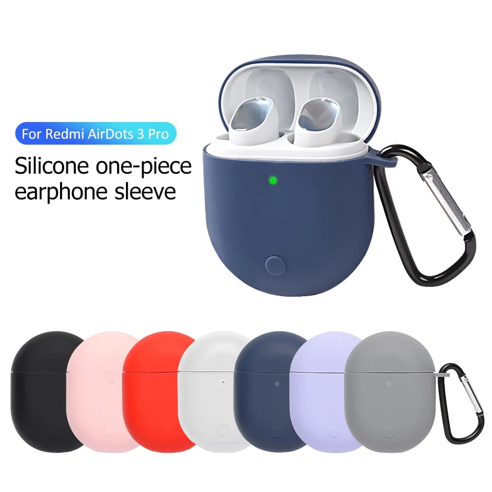 Case for Xiaomi Redmi Buds 3 Pro 3Pro Soft Silicone Case for Redmi Buds3 Pro Case with Wireless Headset Funda Coque