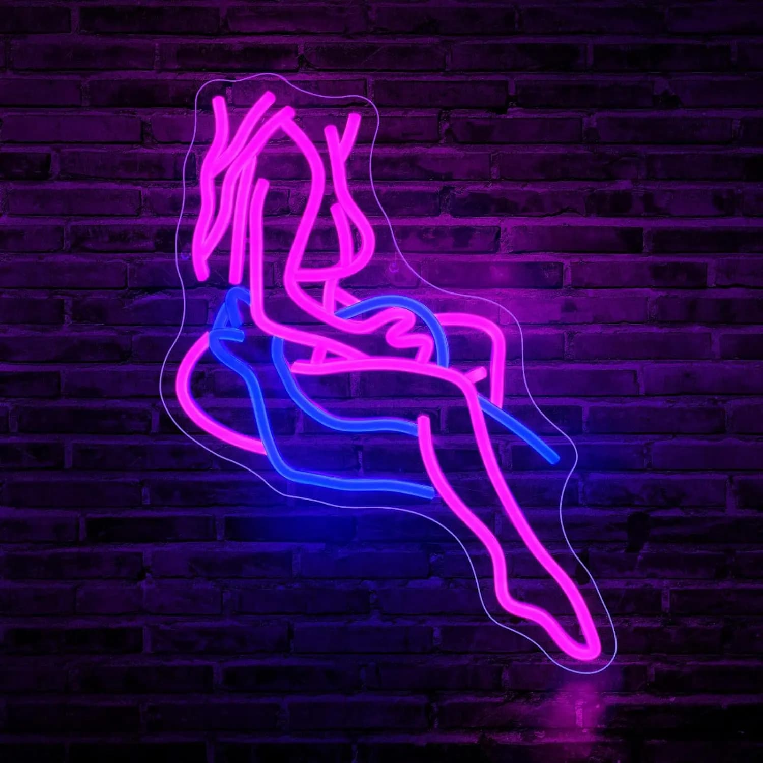 Lady Neon Sign regalo personalizzato Luce LED USB per garage Tiki Bar Sala giochi Decorazione camera da letto Neon regalo personalizzato