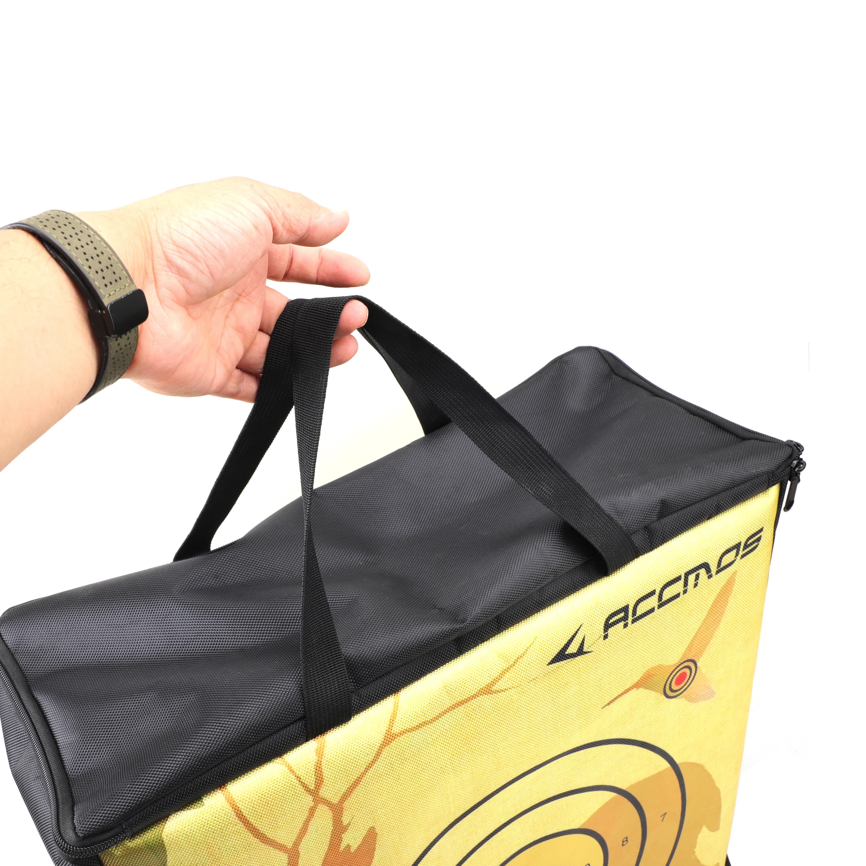 Borsa per bersaglio per prodotti da tiro con arco ricurvo per tiro con l'arco giallo senza inserto