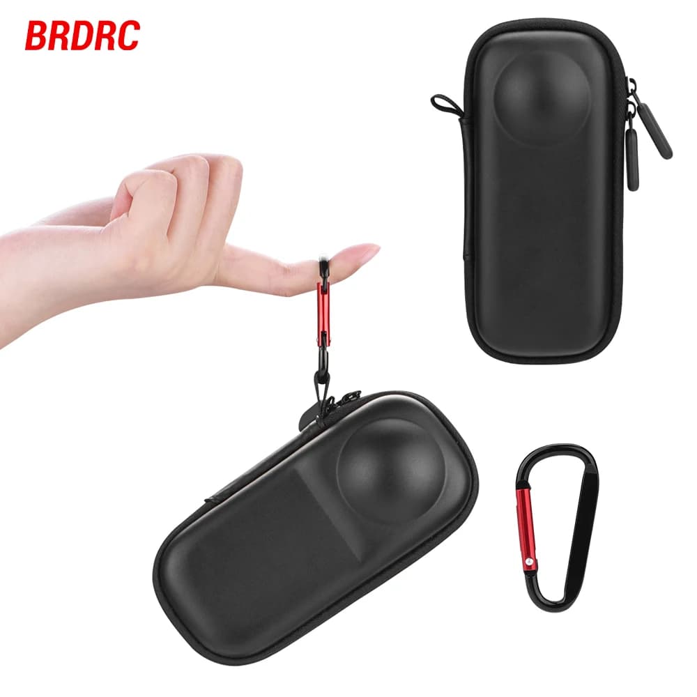 BRDRC Mini Case for Insta360 X5 /Insta 360 X4 Anti-scratch protective bag for shock absorption Accessories for action room
