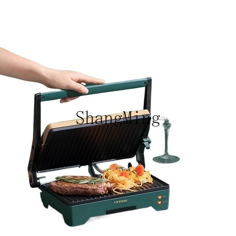ZYY High Temperature Quick Heating Cake Electric Board, Steak Machine with Double Side Heating for Home Use