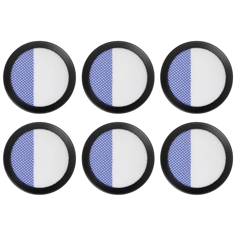 [B25B!】 Replacement HEPA Filters(6PCS) For Eureka Rapidclean Pro Vacuum Cleaner- NEC180 NEC280TL NEC380 NEC190 Parts