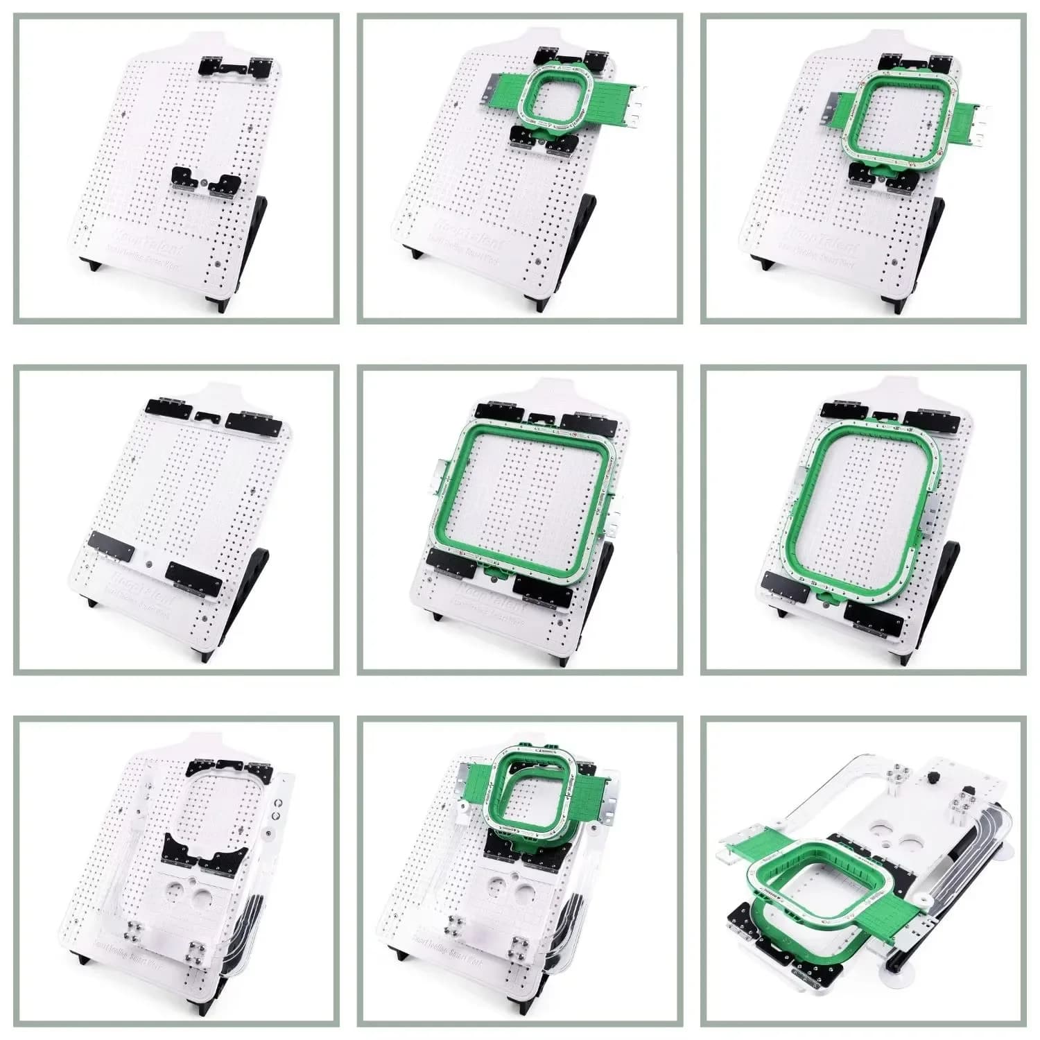 Hooping Station Kit for Promaker Idea-X-N01 Idea-M-N01 1501/1502/1503 embroidery machine for Embroidery positioning