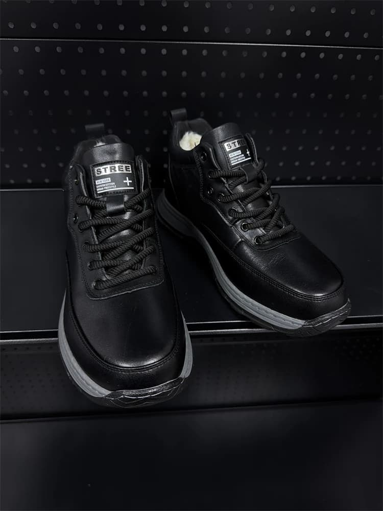 Fashion Casual Men's Winter Shoes, with Interior in Lana, Lining in Pile, Antifreddo, Warm, Anti-slip, Resistant to Usura, Slip-On a Low Cutting