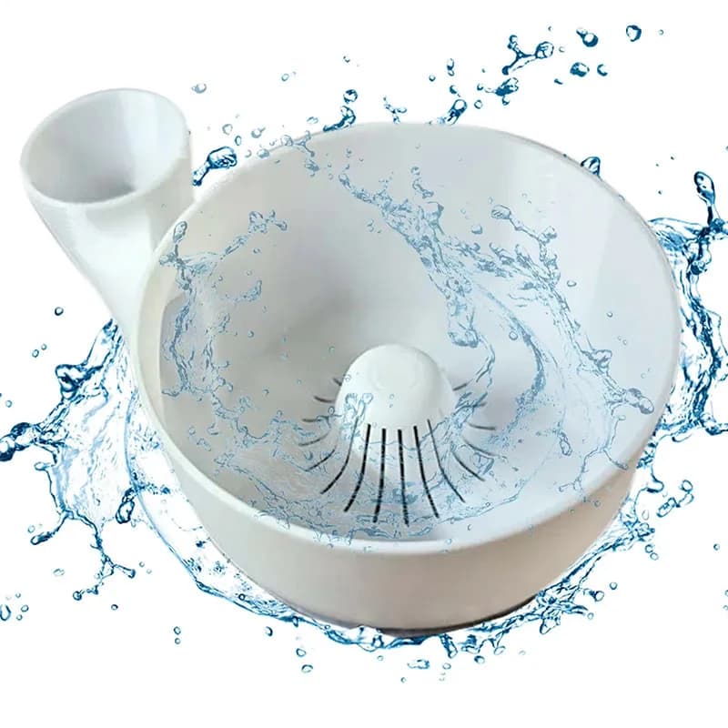 Automatic Washing Machine For Vegetables 3D Printing Berries Washing Bowl Cleaning Machine For Kitchen Gadget Only Fast drain