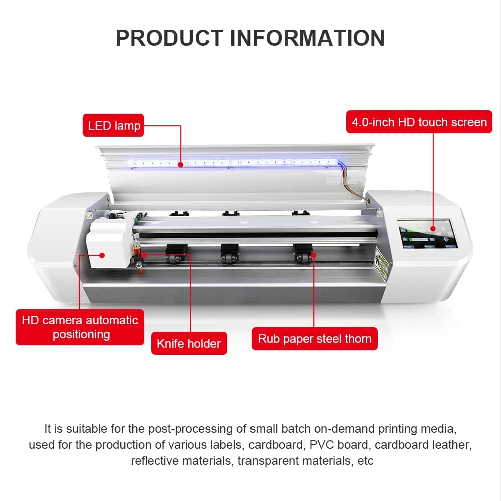 Plotter da taglio per vinile con taglierina per carta per stampante in vinile personalizzato OEM S500 ODM