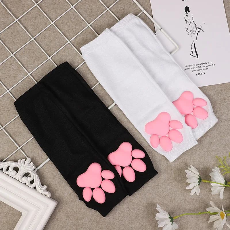 3D Gatto Pad Zampa Maniche 35 cm Simpatico Gattino Zampa di Gatto Sexy Lolita Cosplay Manicotti Gatto Carne Cuscino Guanti Maniche da Sole