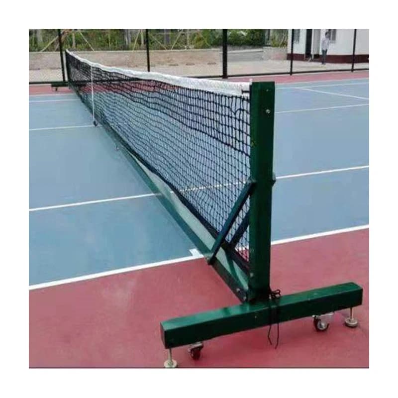 Pallone da esterno portatile in lega di alluminio con rete da tennis per competizioni interne ed esterne
