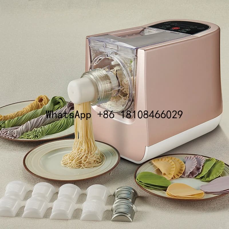 Macchina per la produzione di mini pasta e noodle per estrusore elettrico automatico per macaroni Ramen per uso domestico