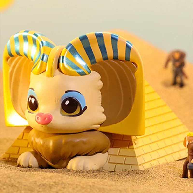 Pop Mart Yoki Travel Around The Word Series Blind Box Guess Bag Mystery Box Toys Doll Collezione di ornamenti di figure anime carine