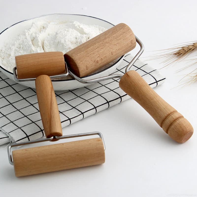 Mattarello in legno rullo per Pasta a mano per Pasta fondente Pasta per biscotti Chapati Pasta da forno Pizza utensile da cucina rullo per Pasta