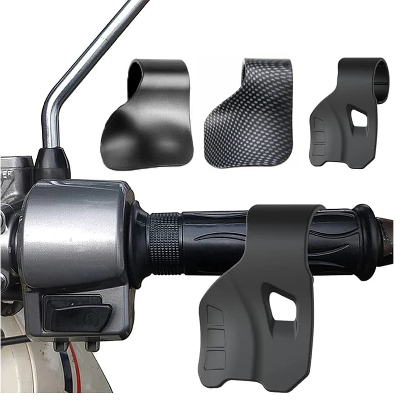 Manopole per clip per impugnatura per impugnatura per acceleratore per moto Cruise Assist Poggiamano per acceleratore Pollice Polso Poggia supporto universale