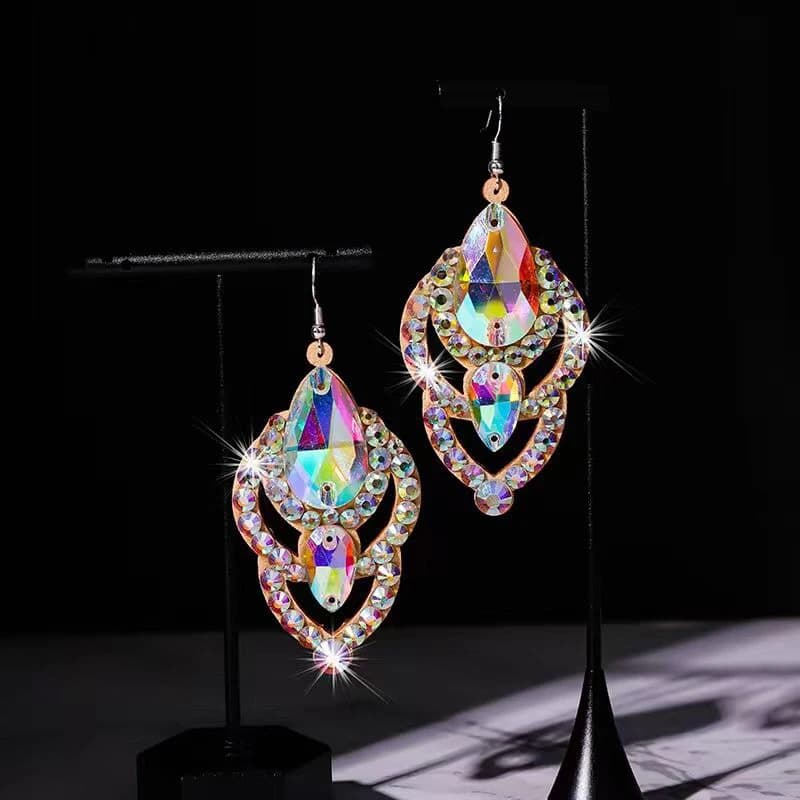 Accessorio per la danza del ventre per donne Bambini Orecchini per la danza del ventre Accessori per ragazze Gioielli in bollywood Gioielli per la danza dell'India