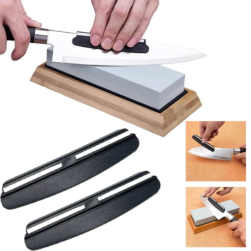 Professional Guides for Sharpening Knives, Anti-slip Protection for Edges, for Kitchen, Restaurant, Exterior, Universal Sharpening Tools