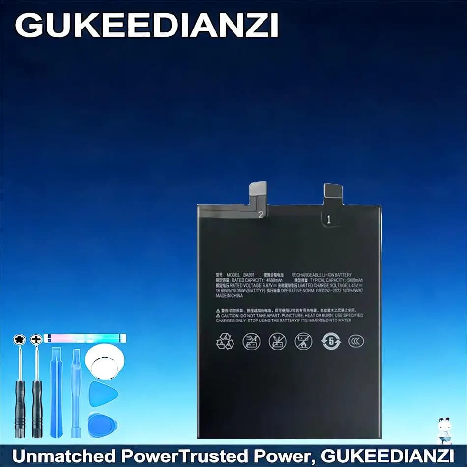 Batteria per Smartphone Meizu 20 Pro 5000mAh BA391 con Buone Prestazioni a Basse Temperature